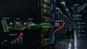 NVIDIA AI Server Prices to Rise Over 15% as Memory Costs Surge