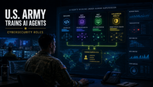U.S. Army, Army Cyber Command, Task Force Lexington, AI Agents, Artificial Intelligence, Cybersecurity, Military AI, Cyber Defense, Agentic AI, Threat Hunting, AI Security, Cyber Warfare