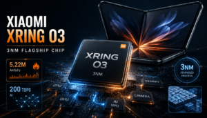 Xiaomi Unveils Xring O3 Chip Built on 3nm Process to Challenge Huawei