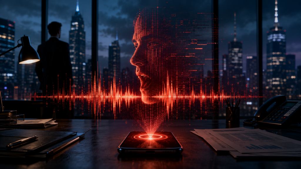AI Voice Cloning, Vishing Attacks, Wall Street Cybersecurity, Deepfake Scams, AI Fraud 2026, Hedge Fund Security, Financial Cybercrime
