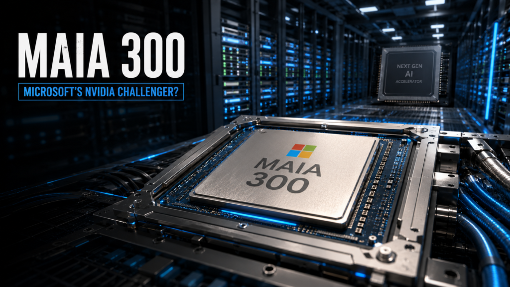 Microsoft Maia 300 AI chip could challenge Nvidia in the AI accelerator market