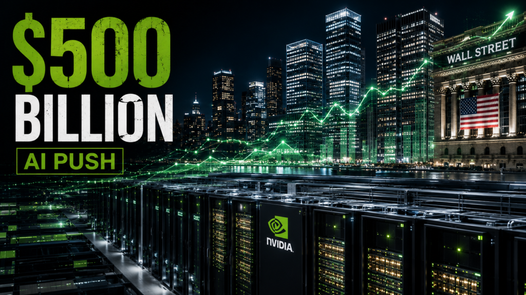 Nvidia Partners With Wall Street to Mobilize $500 Billion for AI Infrastructure