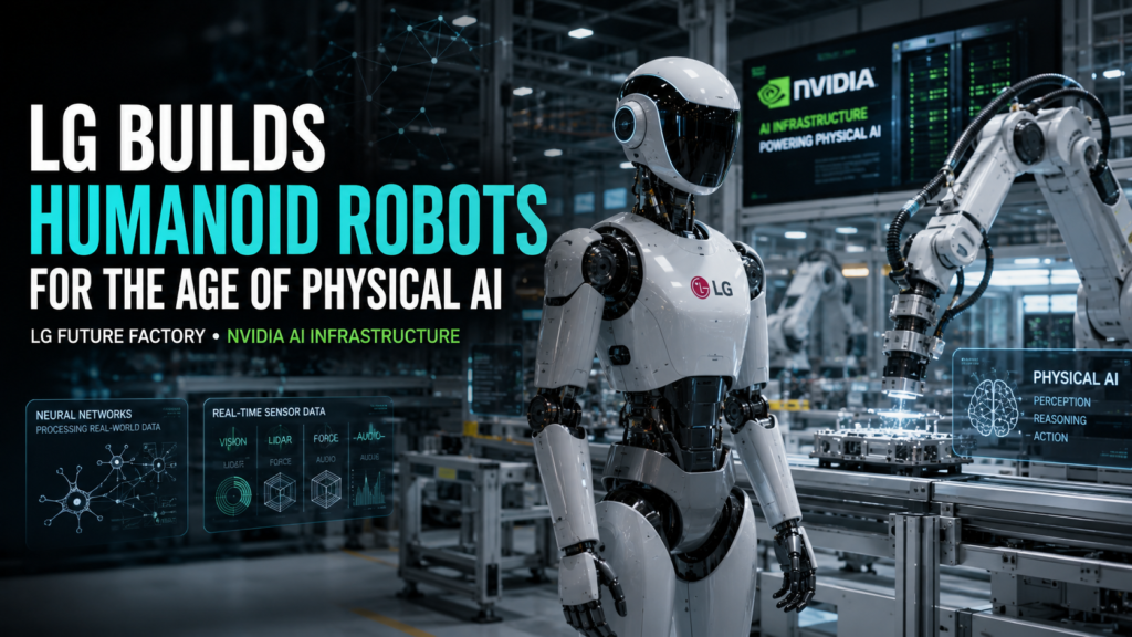 Nvidia Teams Up With LG to Build Humanoid Robots