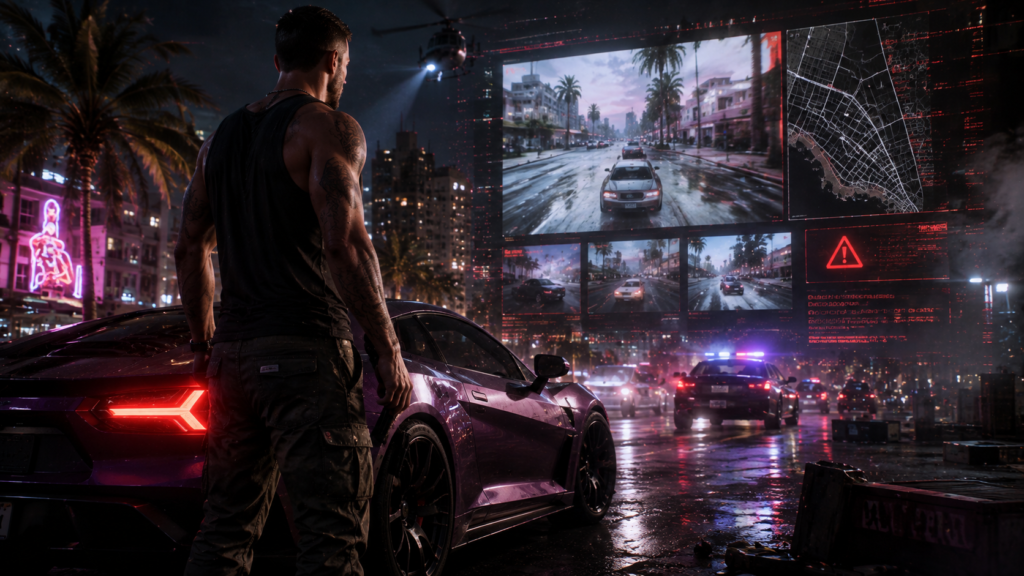 GTA 6 Gameplay Leak: New Clips Surface Days Before Rockstar's Official Reveal