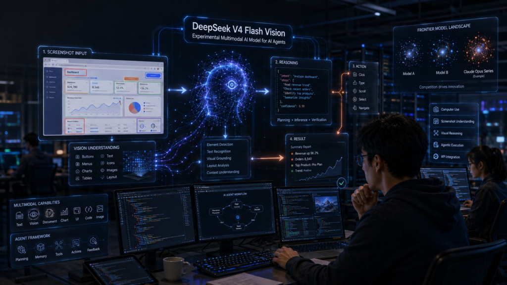DeepSeek V4 Flash Vision Launches to Challenge Claude Opus 4.8 in AI Agents