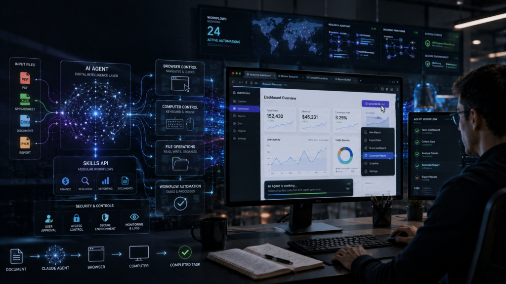 Anthropic Makes Claude Computer Use GA With Browser Control, Skills and Files API