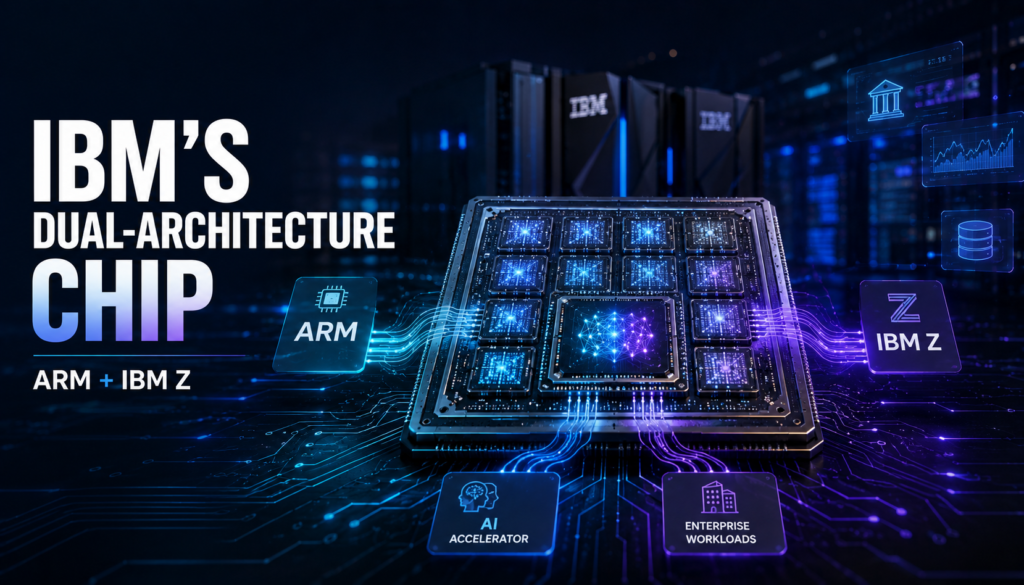 IBM Unveils First Mainframe Chip to Run Arm and Z Workloads on the Same Cores