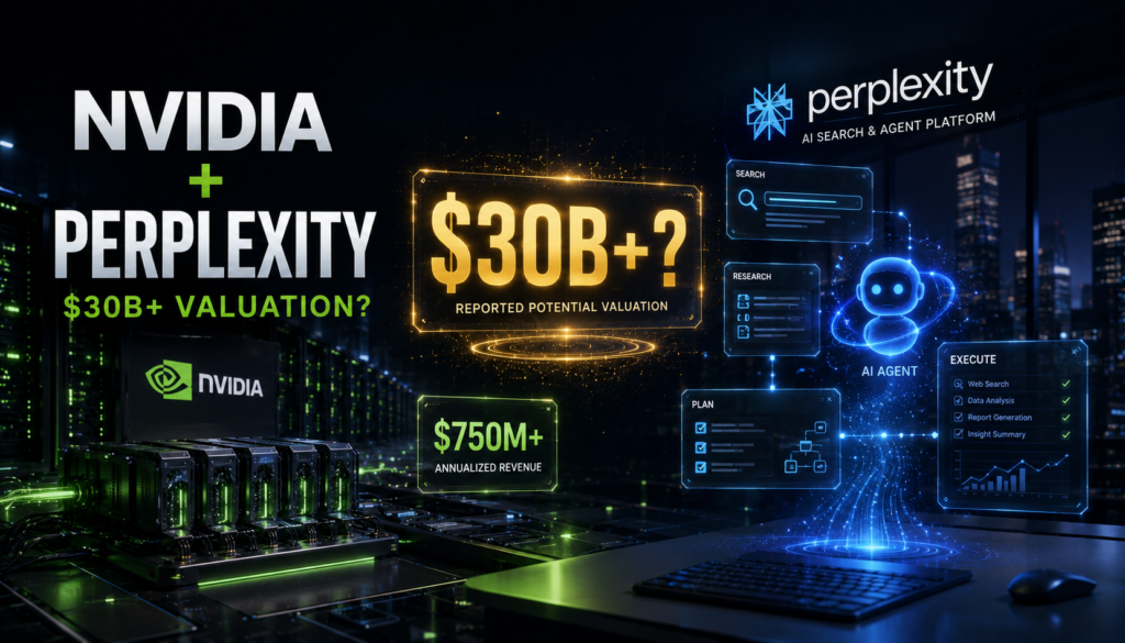NVIDIA Eyes $30 Billion Perplexity Investment as AI Agent Revenue Surges
