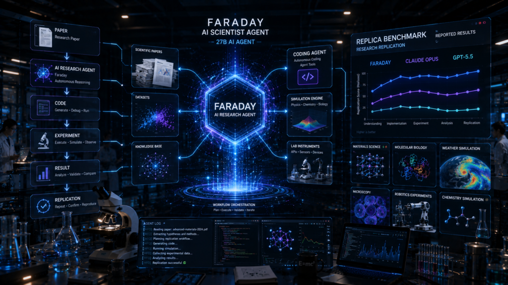 New AI Agent Faraday Claims to Beat GPT-5.5 and Claude in Scientific Research