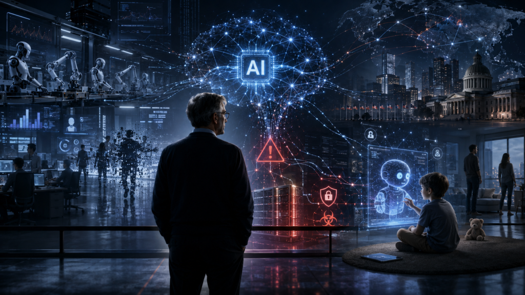 Bill Gates Sounds the Alarm on AI's Risks to Jobs, Safety, and Children