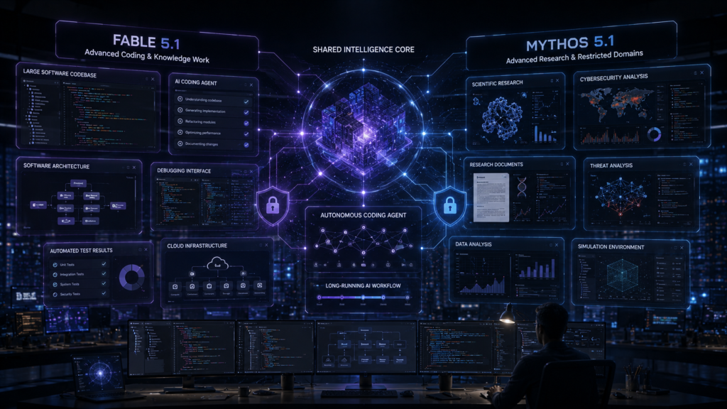 Anthropic Launches Claude Fable 5.1 and Mythos 5.1 With Major AI Coding Upgrade