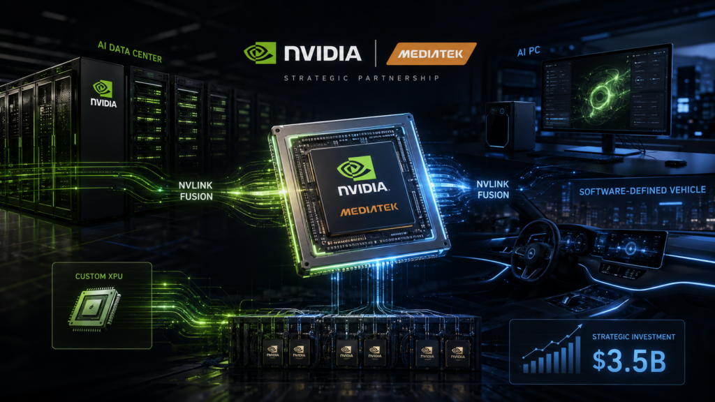 NVIDIA and MediaTek Announce Major Chip Partnership for AI and Data Centers