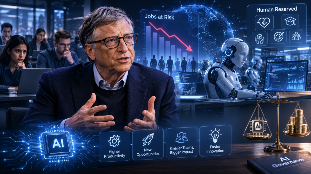 Bill Gates Warns AI Could Wipe Out Jobs — And Says the World Isn’t Ready
