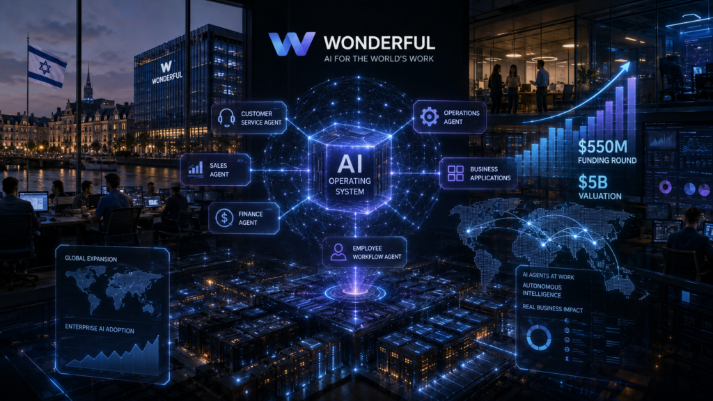 AI Startup Wonderful Raises $550 Million at $5 Billion Valuation