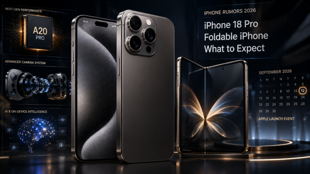 Latest iPhone Rumors 2026: iPhone 18 Pro, Foldable iPhone & What to Expect